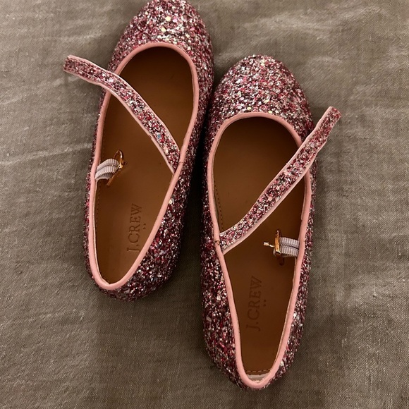 J. Crew Other - J. Crew Pink Glitter Kids Shoes